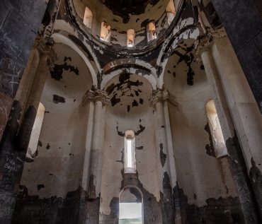 Abandoned town of Kent Ani in Eastern Turkey